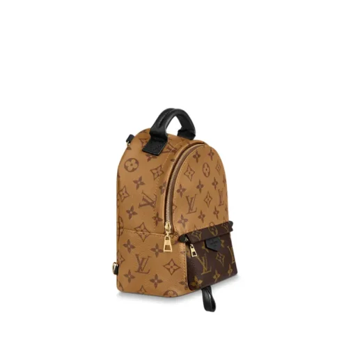 Louis Vuitton Palm Springs Mini Bagpack Reverse - Image 2