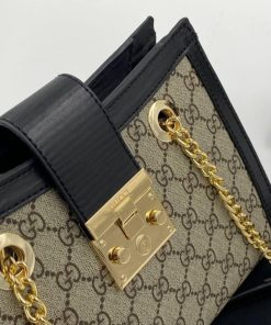 Alternative view of GUCCI Padlock GG Small shoulder bag