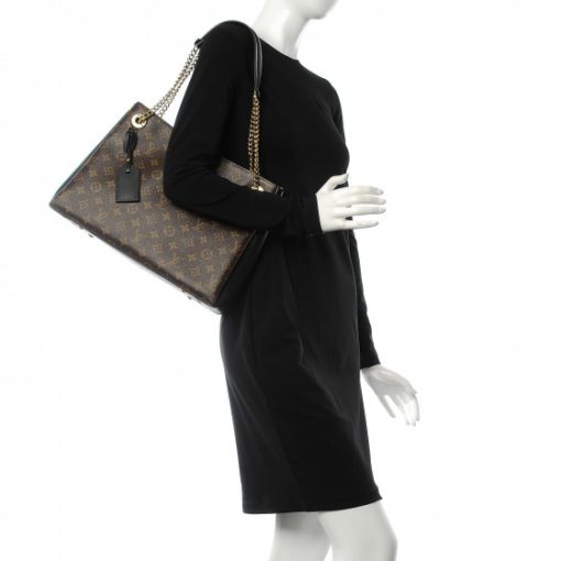 LOUIS VUITTON Monogram Surene MM Black - Image 3