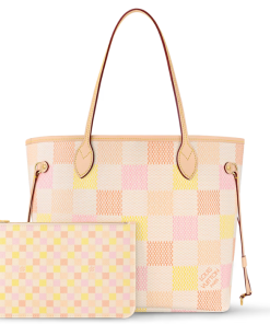 LOUIS VUITTON Neverfull MM Tote Bag Pouch N40668