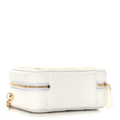 CHANEL Golden Plate Clutch With Chain - Image 3