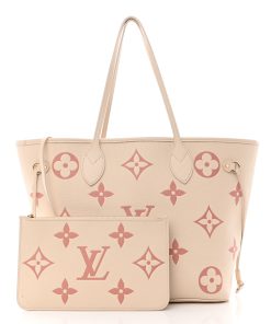 LOUIS VUITTON Empreinte Monogram Giant Neverfull MM