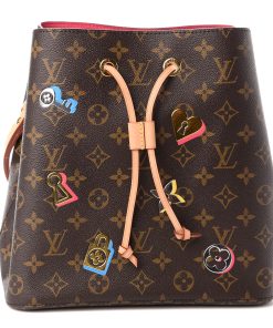 LOUIS VUITTON Monogram Love Lock Neonoe