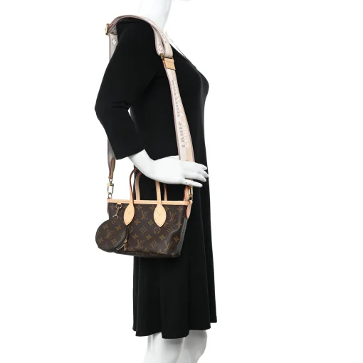 LOUIS VUITTON Monogram Neverfull BB Beige - Image 4