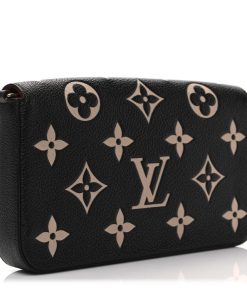 Alternative view of LOUIS VUITTON Empreinte Monogram Felicie Pochette Black