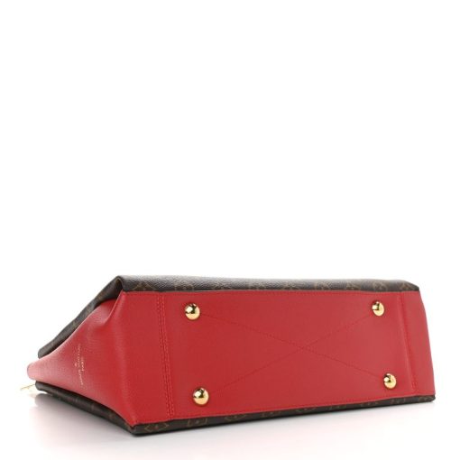 LOUIS VUITTON Monogram Surene MM Red - Image 4