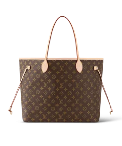 Alternative view of Louis Vuitton Neverfull Monogram 100% Cowhide Leather