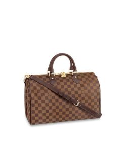 Louis Vuitton Speedy Bandouliere Damier Ebene Canvas