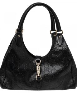 Gucci New Jackie Bag Guccissima Leather Medium