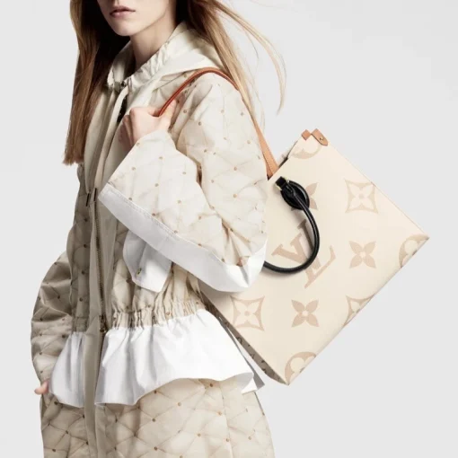 Louis Vuitton OnTheGo MM Monogram Dune - Image 3