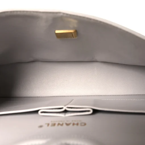 CH Classic 11.12 Handbag Grey Caviar - Image 4