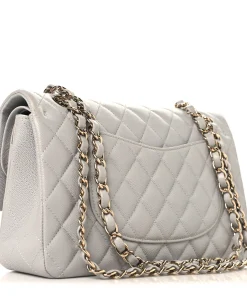 Alternative view of CH Classic 11.12 Handbag Grey Caviar