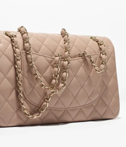 CH Classic 11.12 Handbag Metal Dark Beige - Image 3