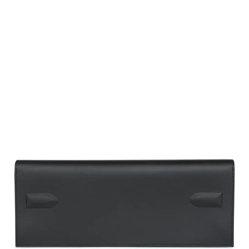 Hermès Shadow Kelly Cut Black Swift Calfskin - Image 3