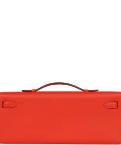 Alternative view of Hermès Kelly Cut Capucine Swift Gold Hardware