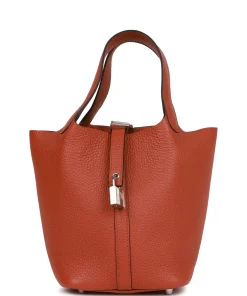 Hermès Picotin Lock 18 Cuivre Clemence Palladium Hardware