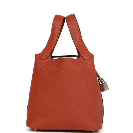 Hermès Picotin Lock 18 Cuivre Clemence Palladium Hardware - Image 2