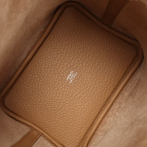 Hermès Picotin Lock 18 Biscuit Clemence Palladium Hardware - Image 3