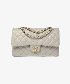 CH Classic 11.12 Handbag Grey Caviar